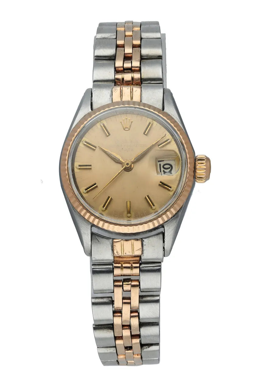 Vintage Rolex Date Two-Tone Gold