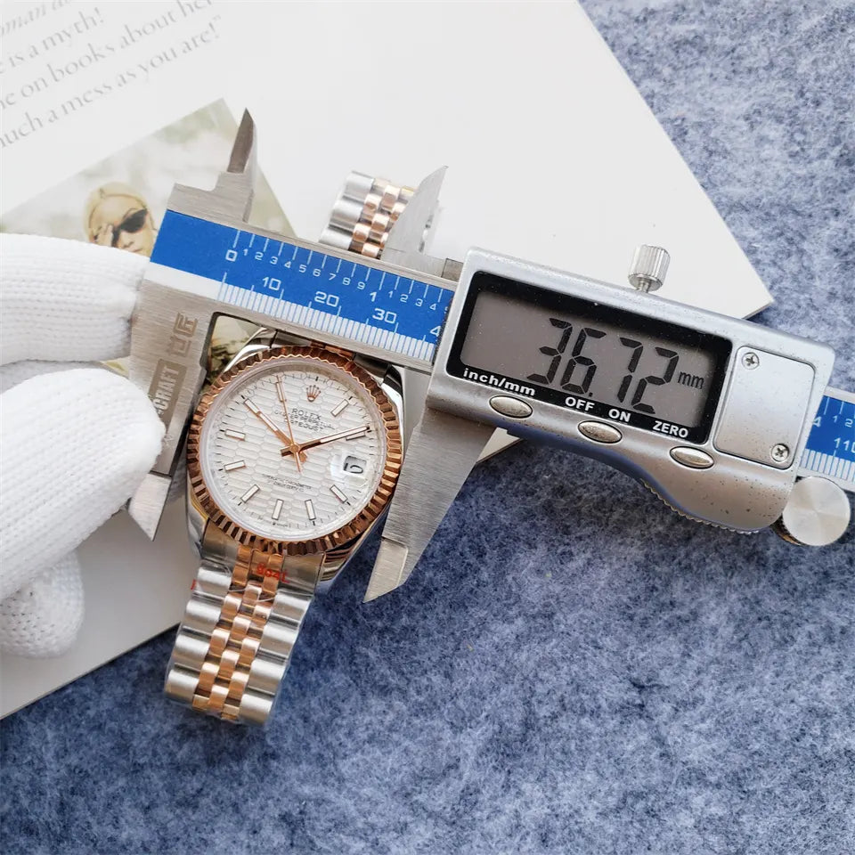 Rolex Datejust White Honeycomb - Hình 3