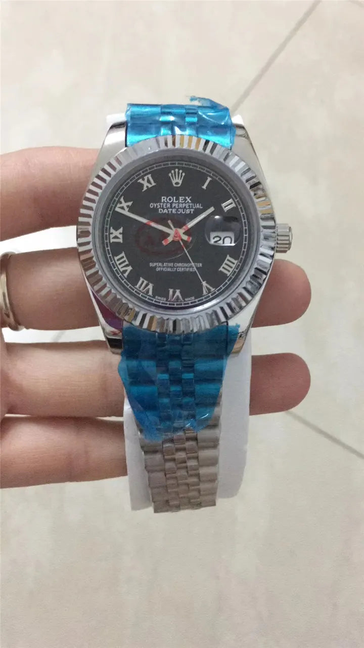 Rolex Datejust Slate Dial two - Hình 24