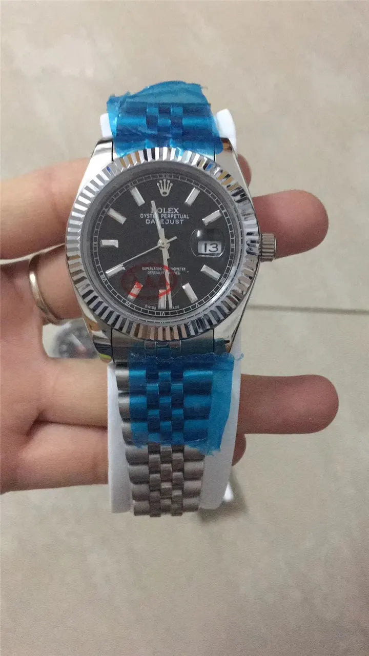 Rolex Datejust Slate Dial two - Hình 9