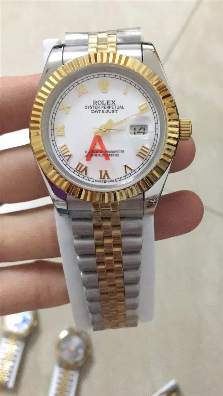 Rolex Datejust Slate Dial two - Hình 18