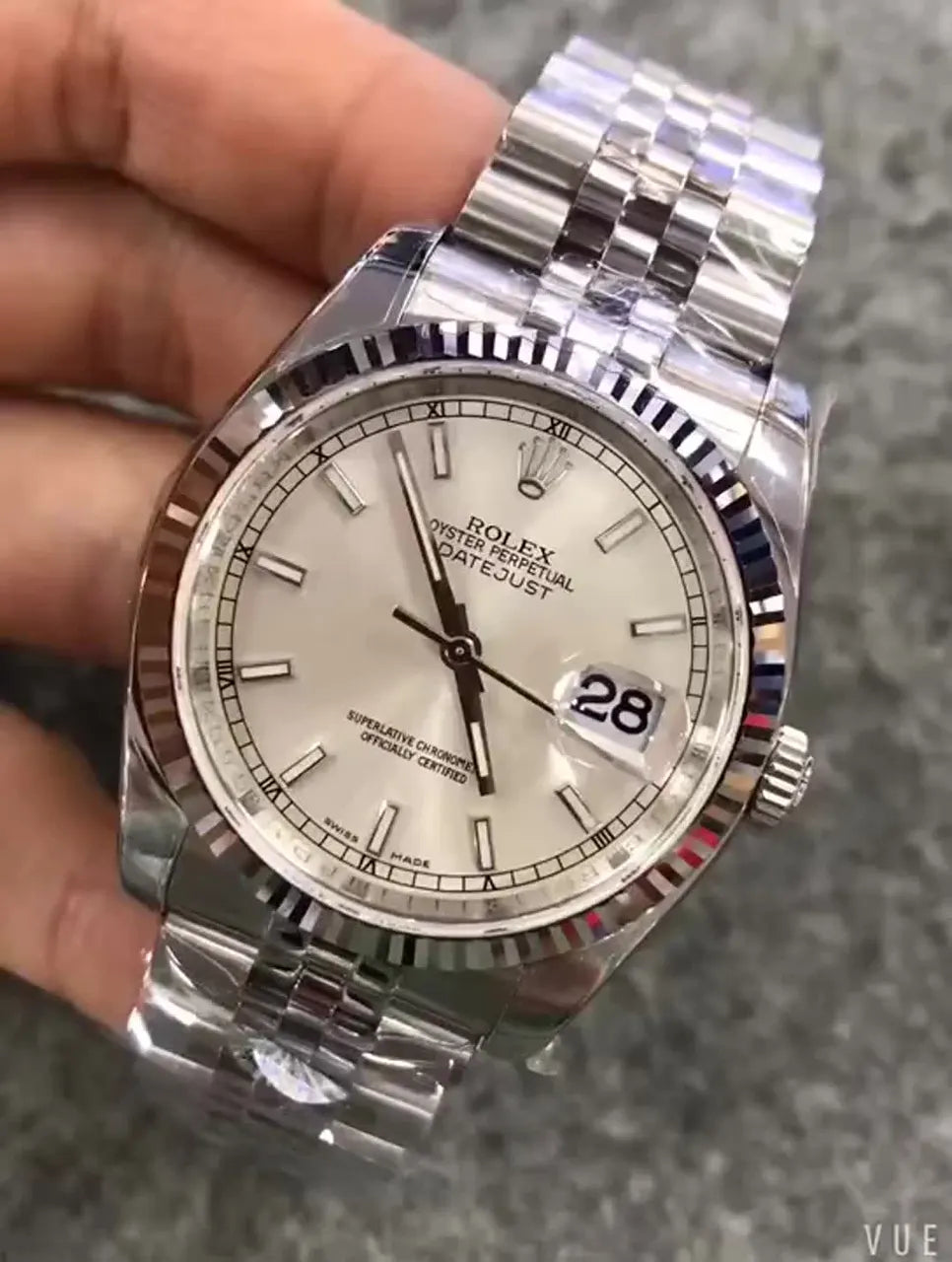 Rolex Datejust Slate Dial two - Hình 2