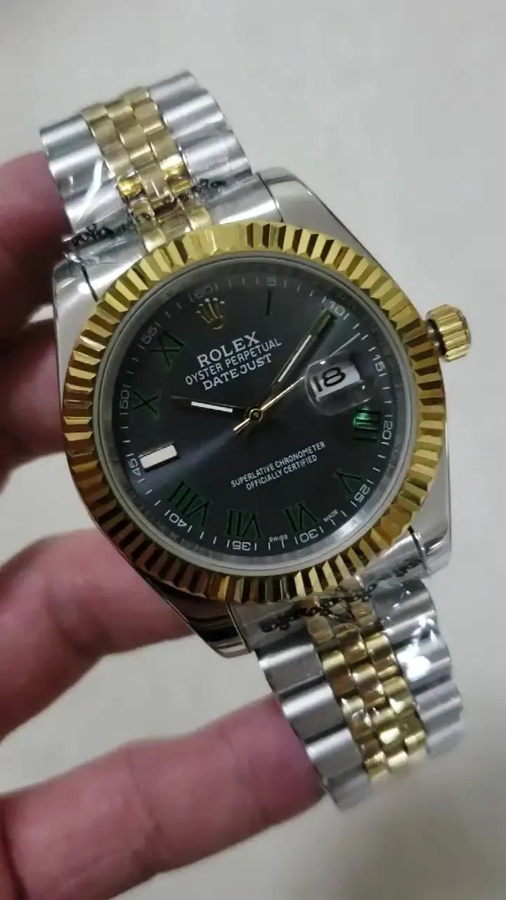 Rolex Datejust Slate Dial two