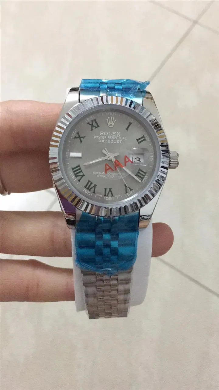 Rolex Datejust Slate Dial two - Hình 23
