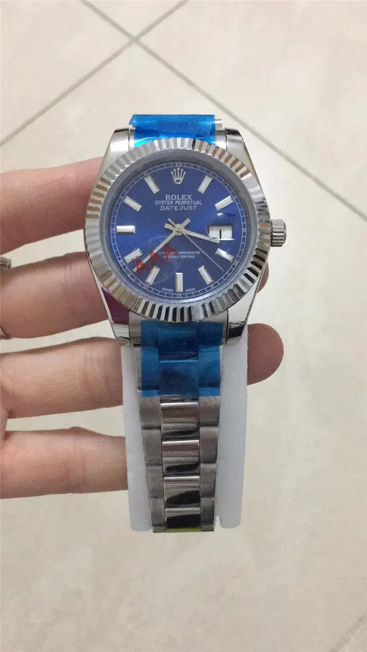 Rolex Datejust Slate Dial two - Hình 29
