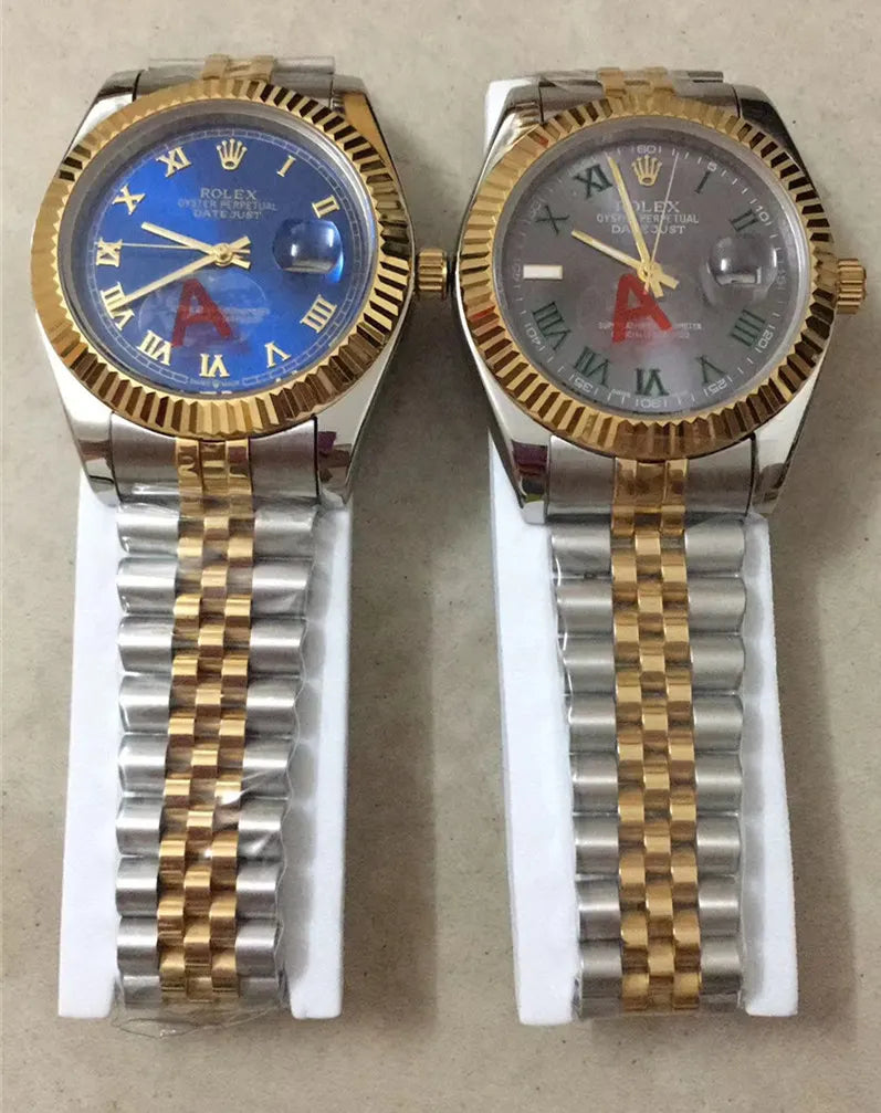Rolex Datejust Slate Dial two - Hình 17