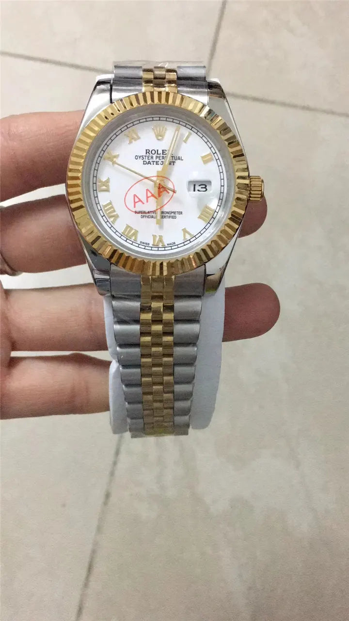 Rolex Datejust Slate Dial two - Hình 15