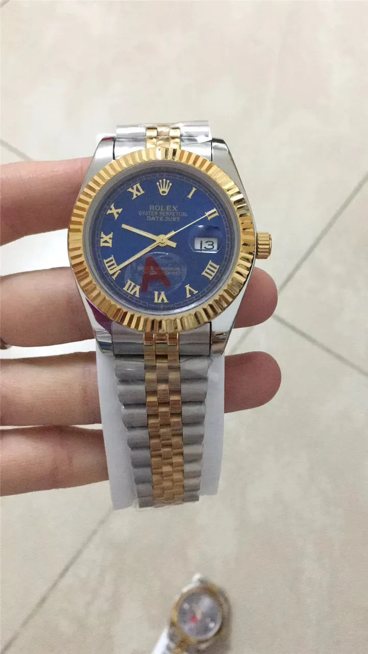 Rolex Datejust Slate Dial two - Hình 21