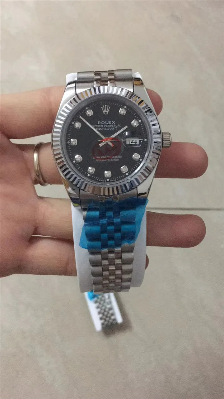 Rolex Datejust Slate Dial two - Hình 10