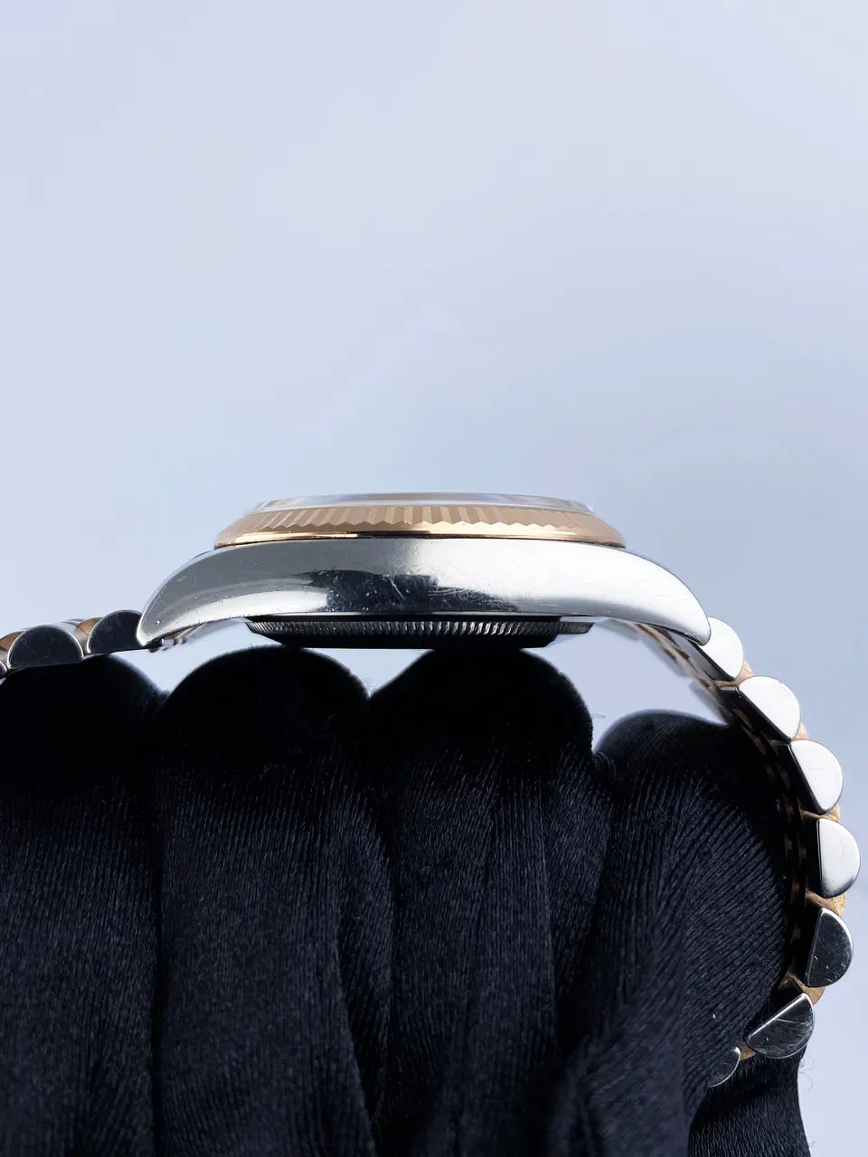 Rolex Two-Tone Silver Diamond Dial - Hình 5