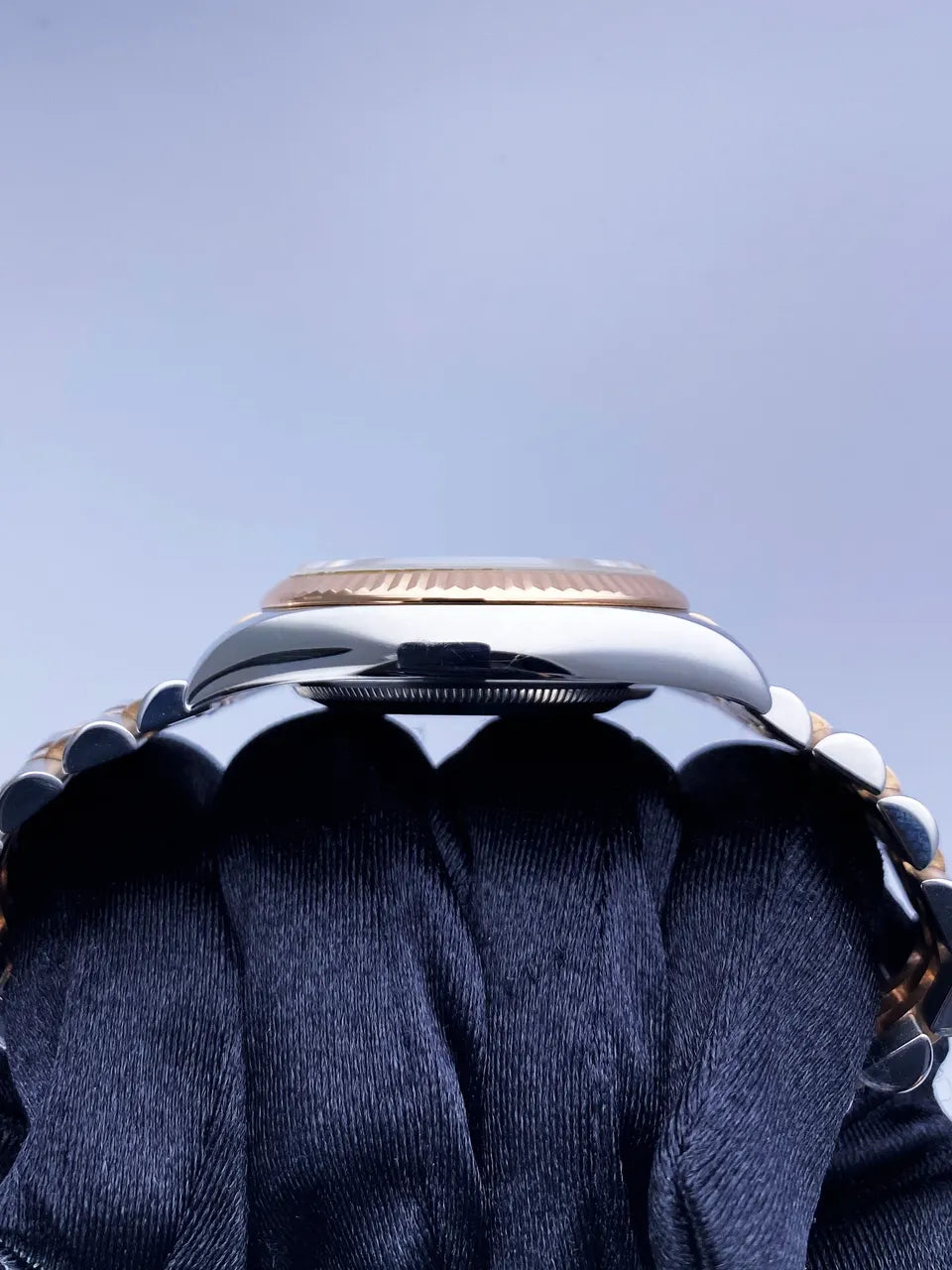 Rolex Rose Gold Black Dial - Hình 5