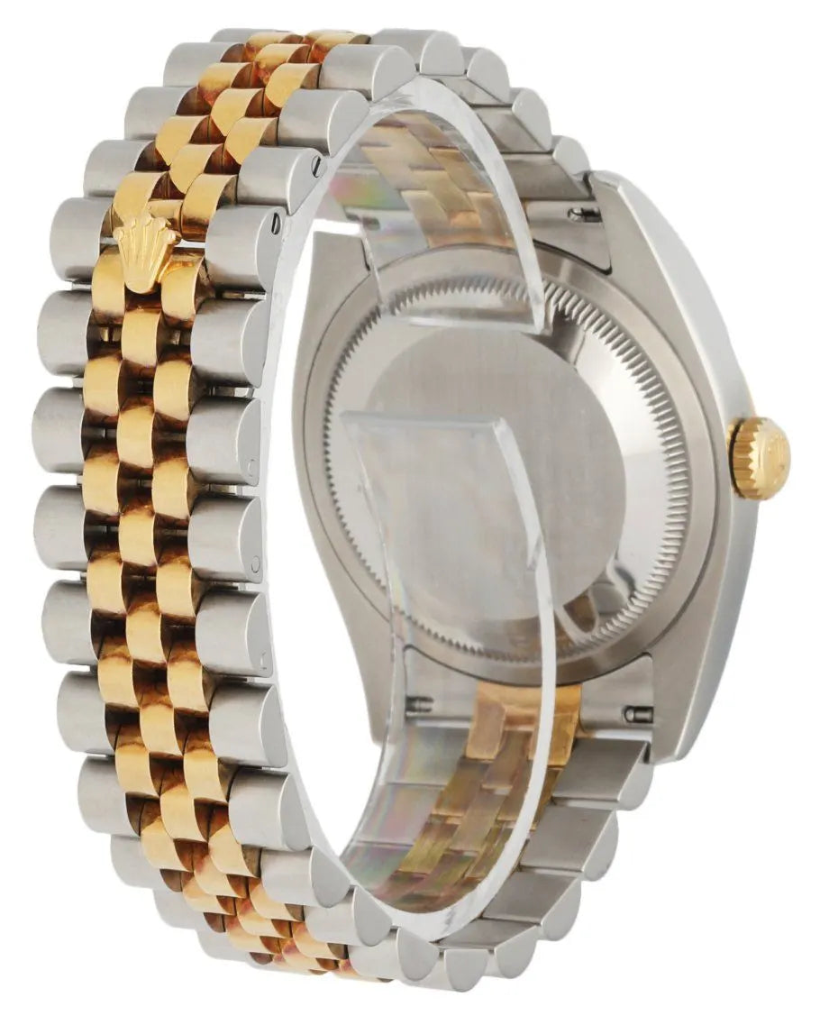 Rolex Gold Champagne Dial datejust two - Hình 4