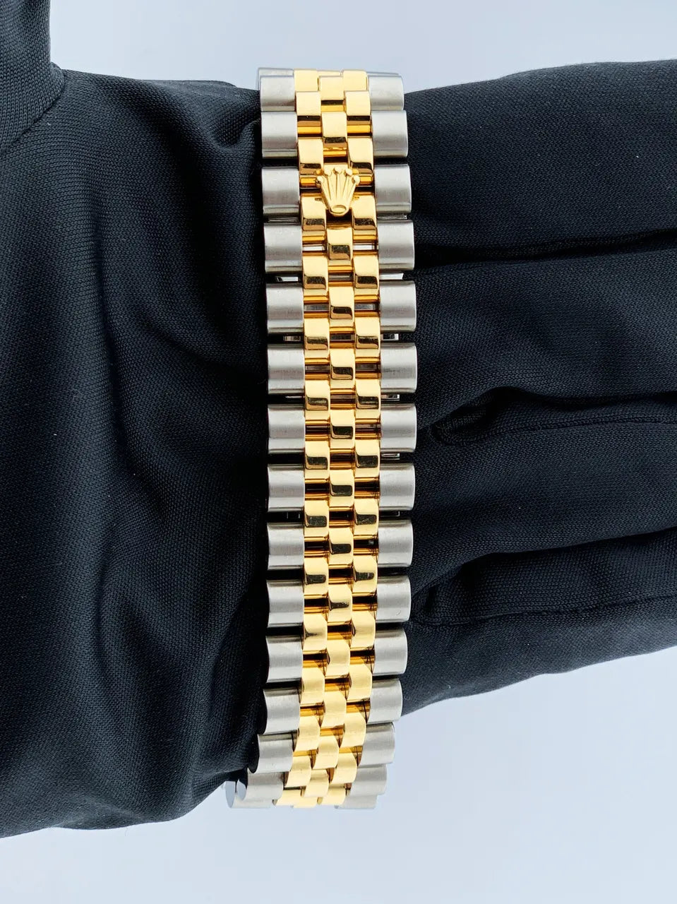 Rolex Black Motif Dial Two-Tone - Hình 4