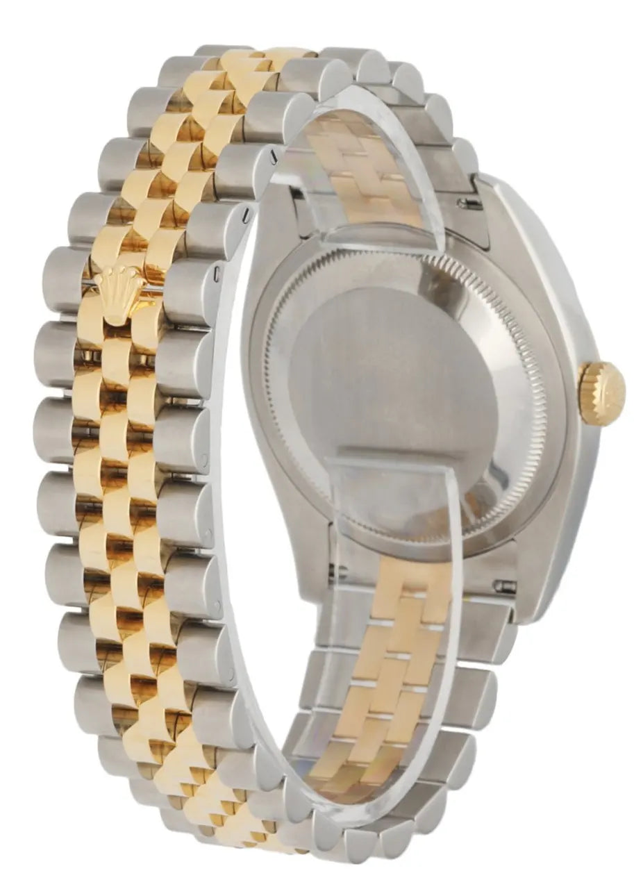 Rolex Black Motif Dial Two-Tone - Hình 9