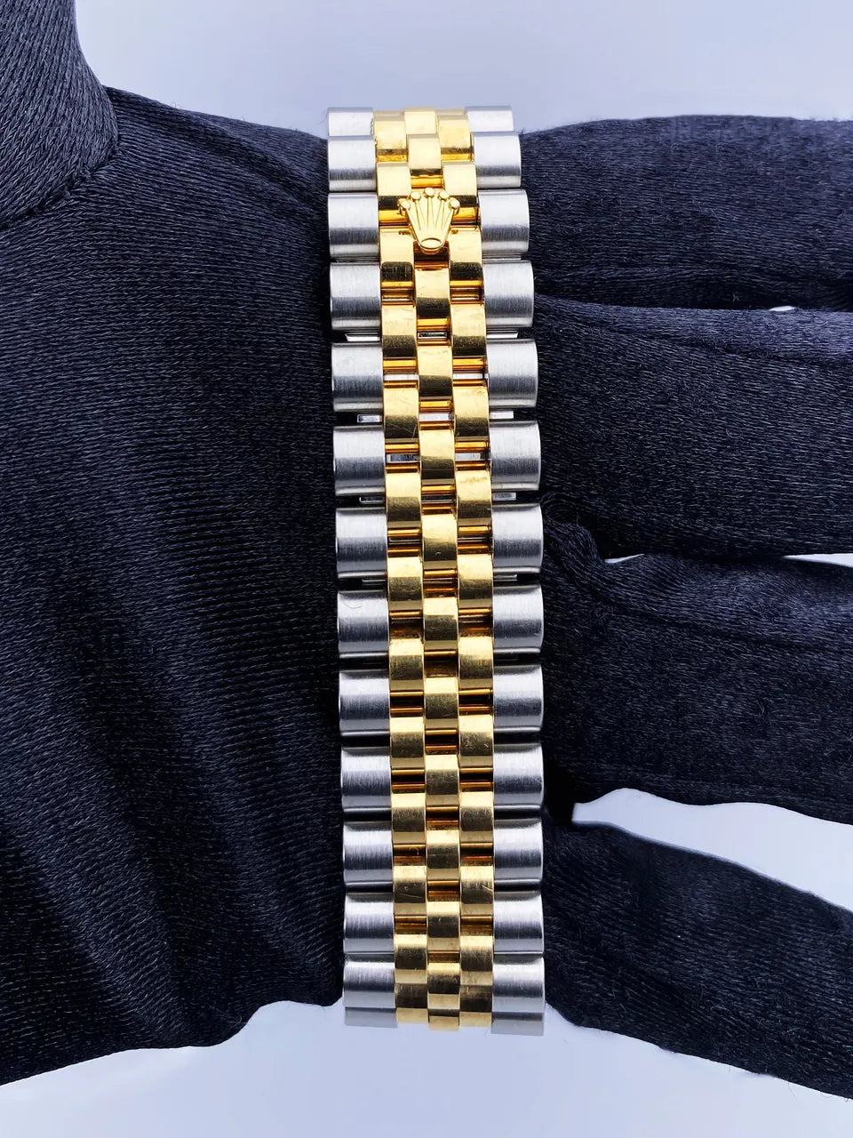 datejust Rolex Two-Tone Black Diamond - Hình 7