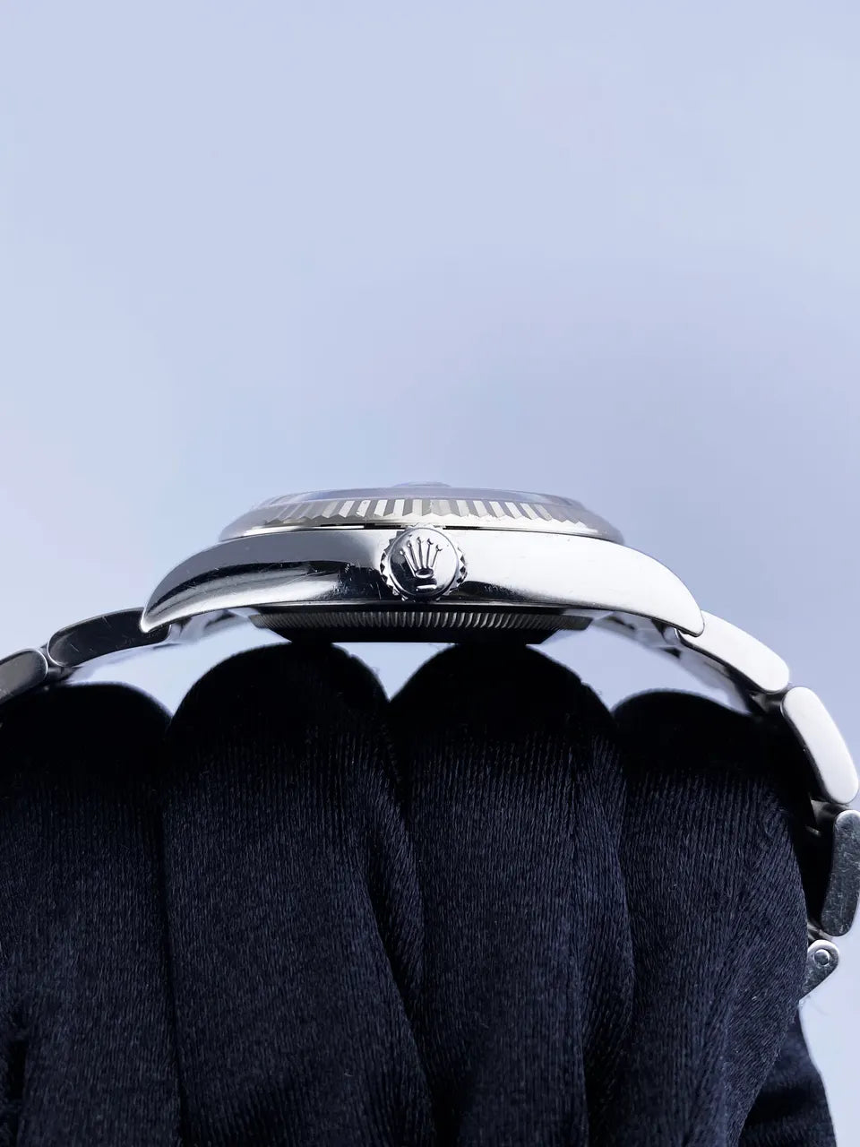 rolex roman Datejust Blue Dial Steel - Hình 4