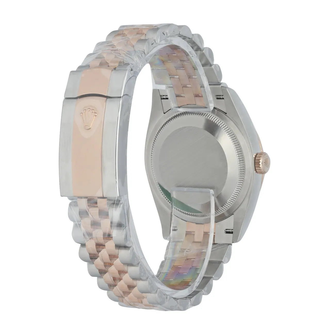 datejust Rolex White Dial Two-Tone - Hình 4