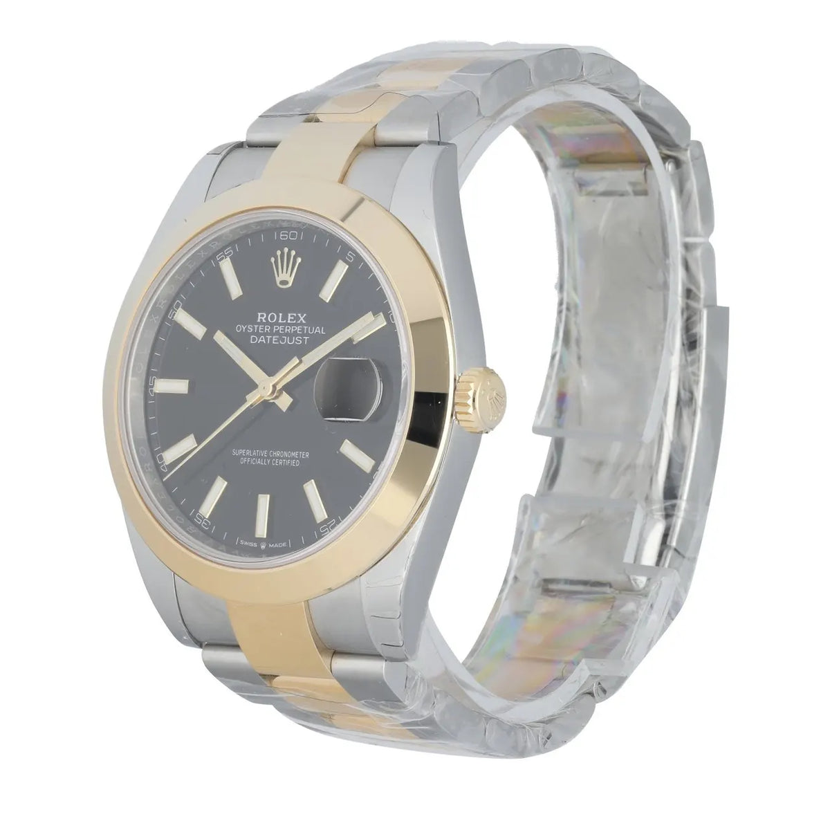 Rolex Two-Tone Slate Dial