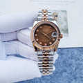 Rolex Chocolate Diamond Dial datejust