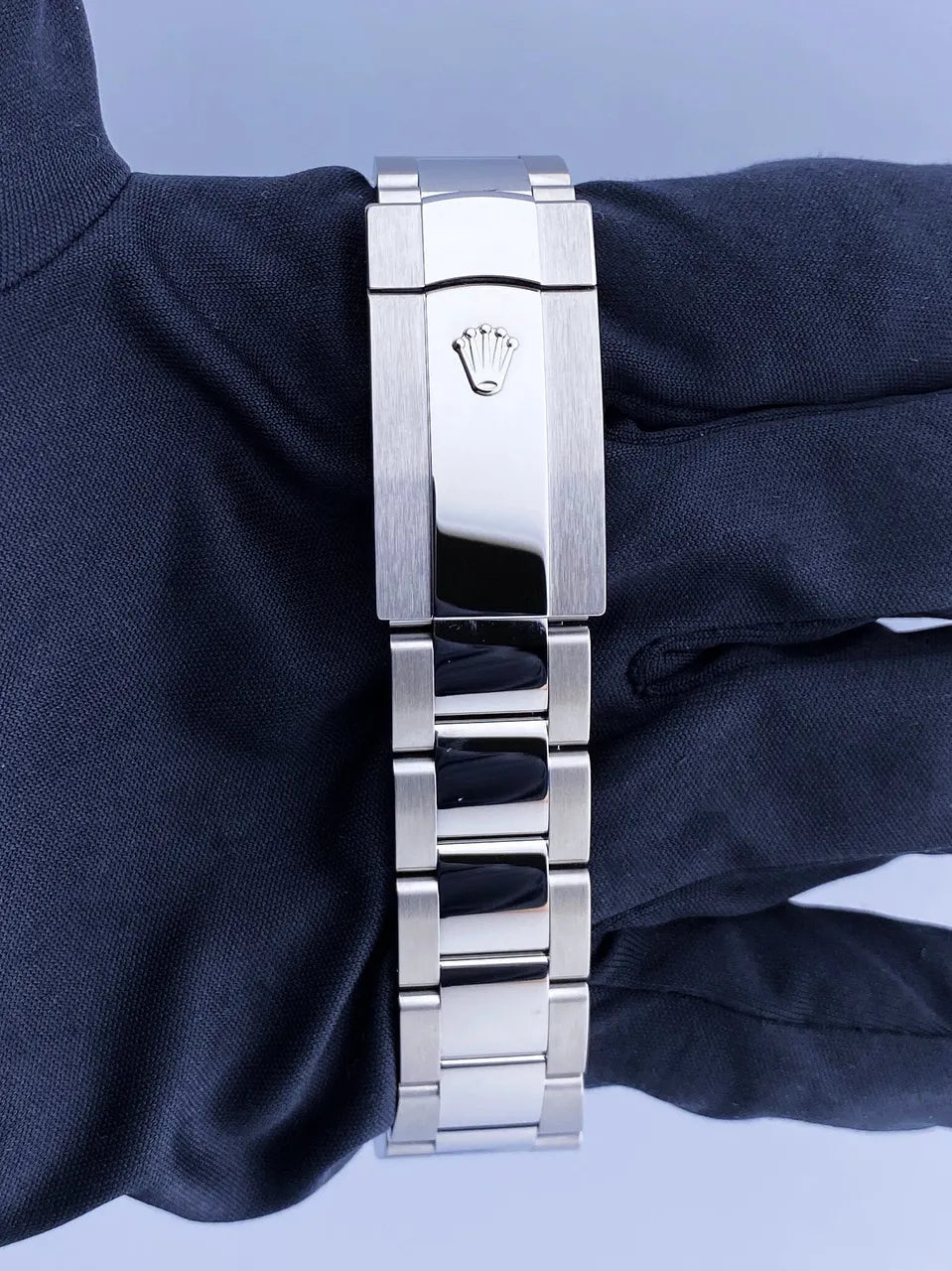 stainless Rolex Datejust Blue Roman - Hình 6