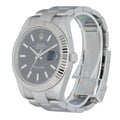 Datejust Black Dial Fluted
