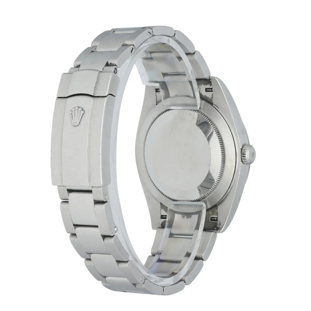 bezel Rolex Datejust Black Dial Fluted - Hình 3
