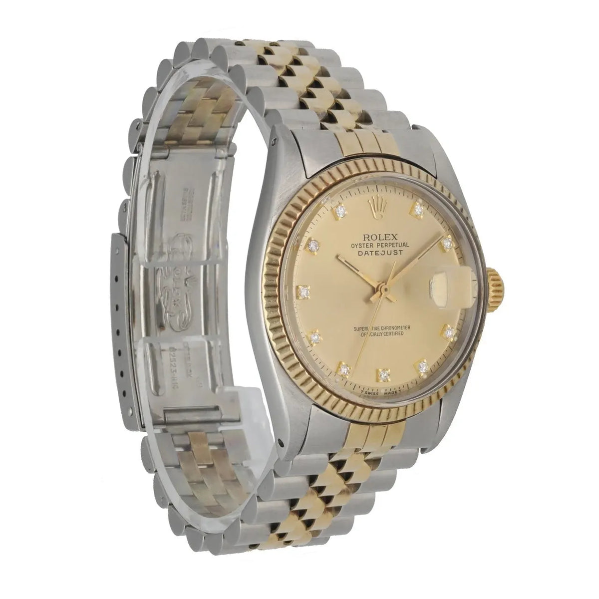 Rolex Two-Tone Diamond Markers - Hình 3