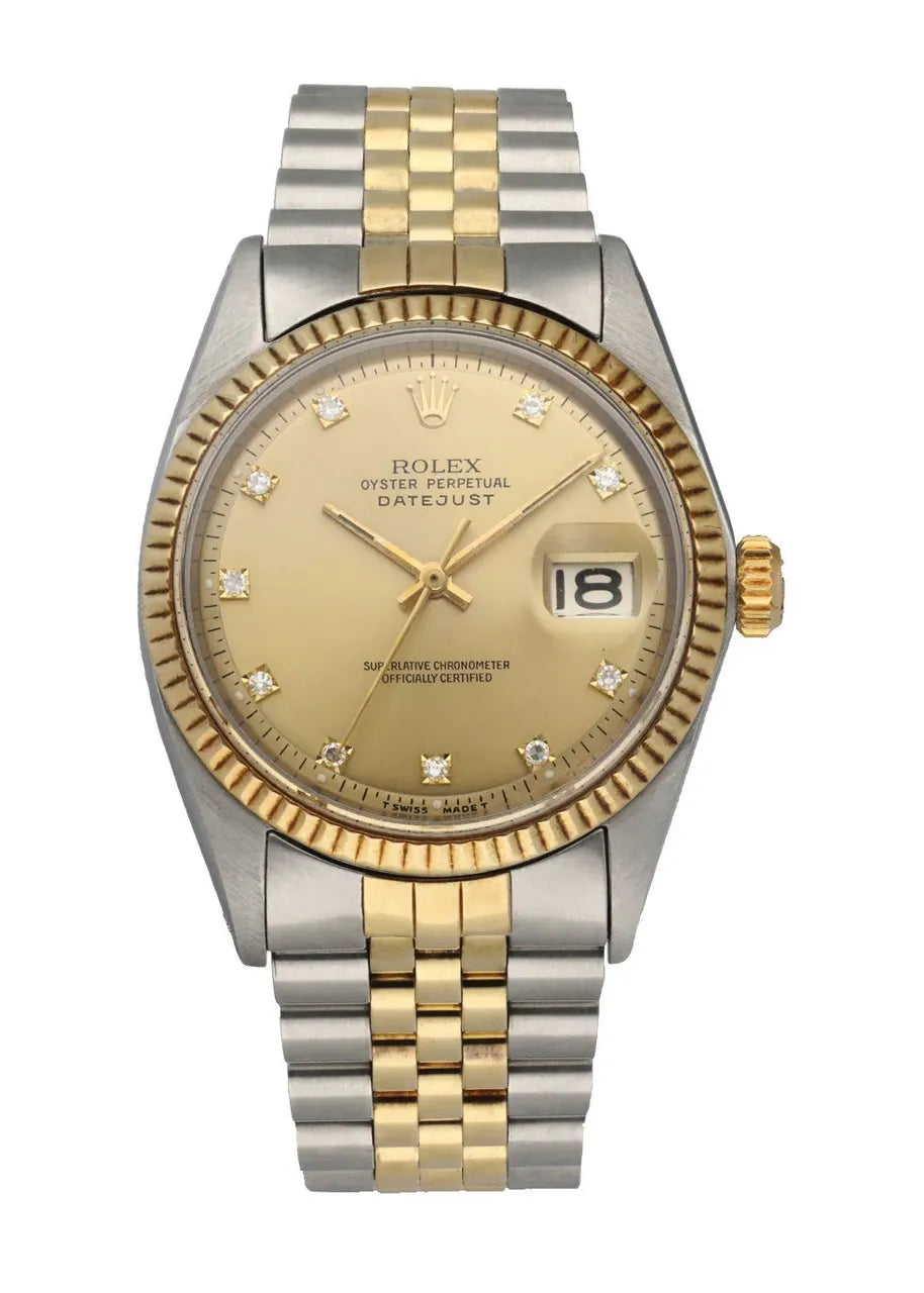 Rolex Two-Tone Diamond Markers