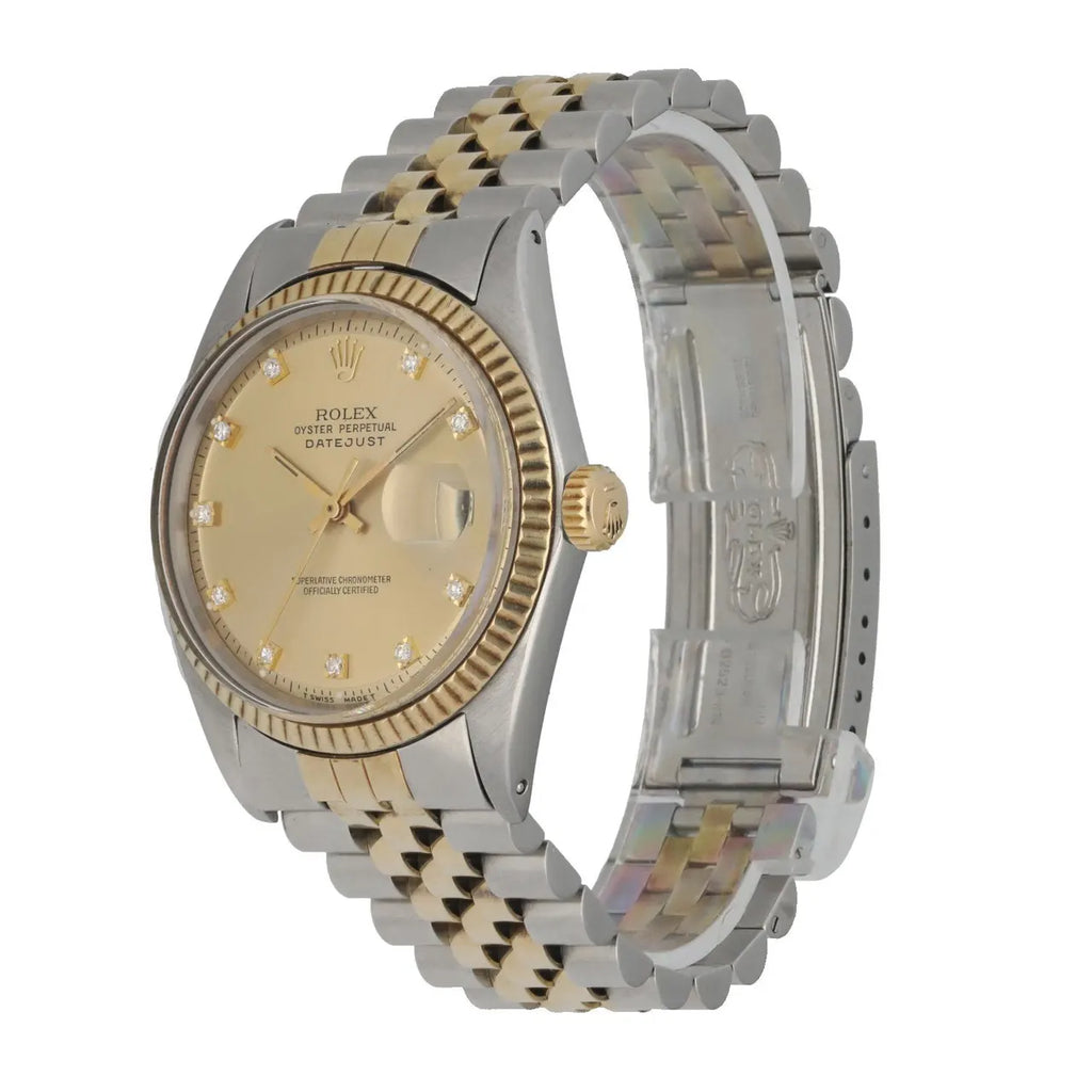 Rolex Two-Tone Diamond Markers - Hình 2