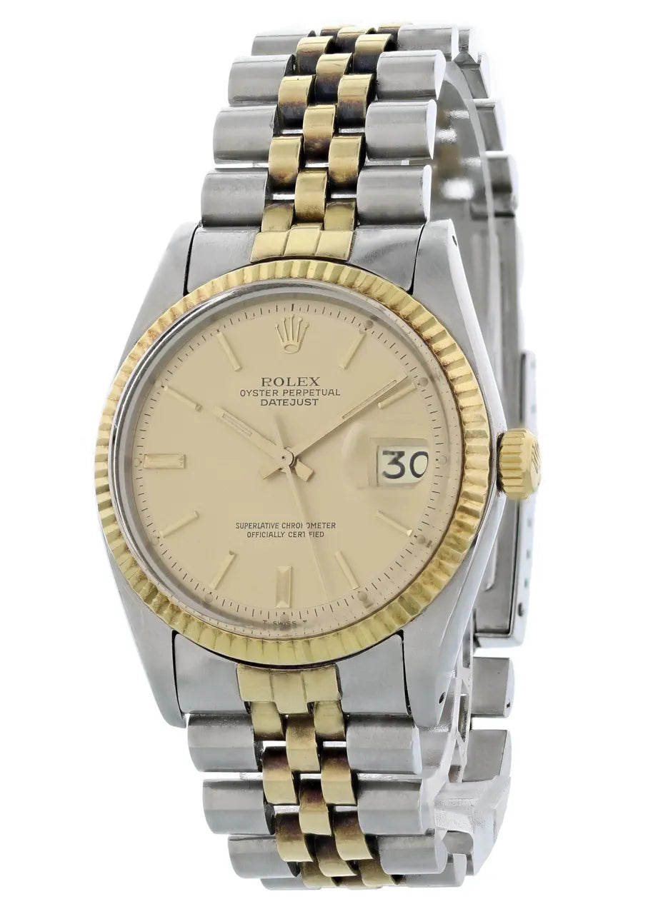 Rolex Two-Tone Gold Silver