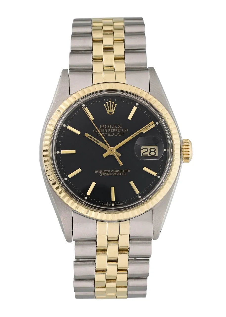 Datejust Black Dial Two-Tone - Hình 2