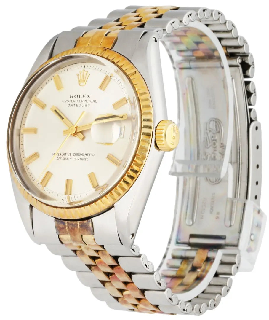 datejust Rolex Silver Dial Jubilee - Hình 8