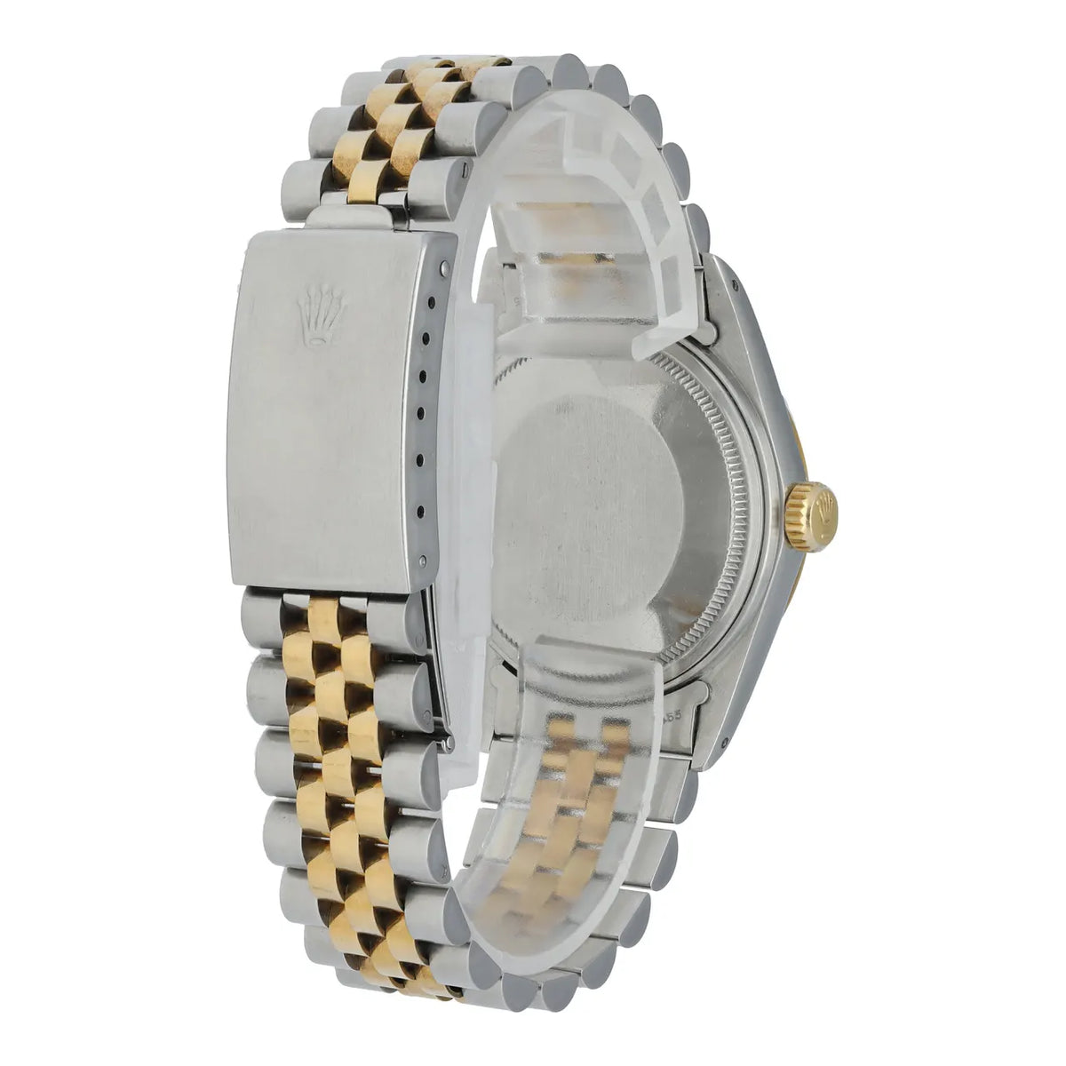 jubilee Rolex Datejust Black Dial Two-Tone - Hình 4