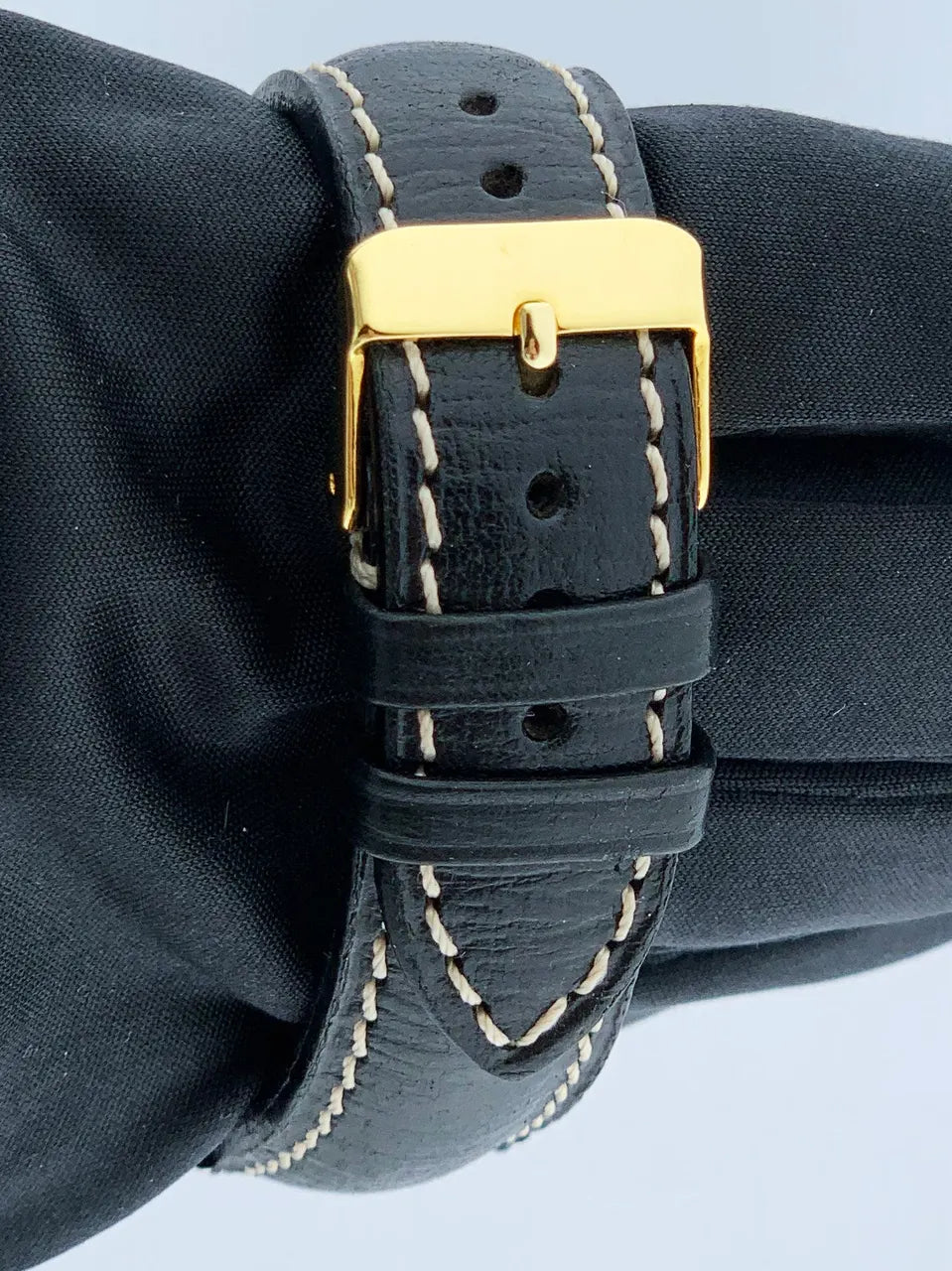 Rolex Black Dial Leather - Hình 6