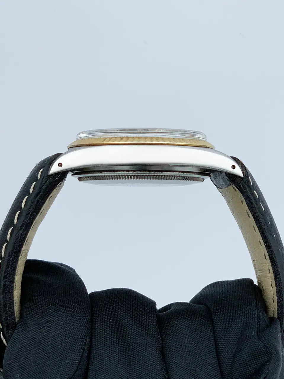 Rolex Black Dial Leather - Hình 5