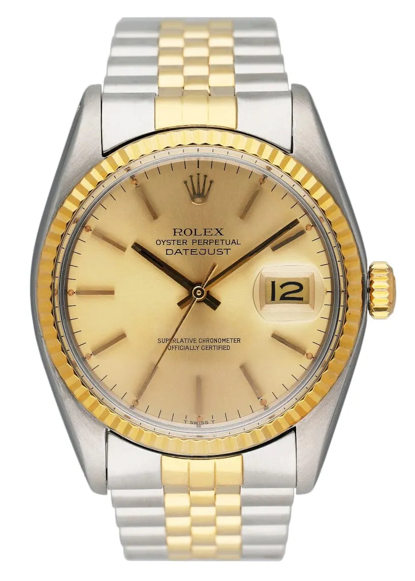 two Rolex Datejust Silver Stick Dial - Hình 9