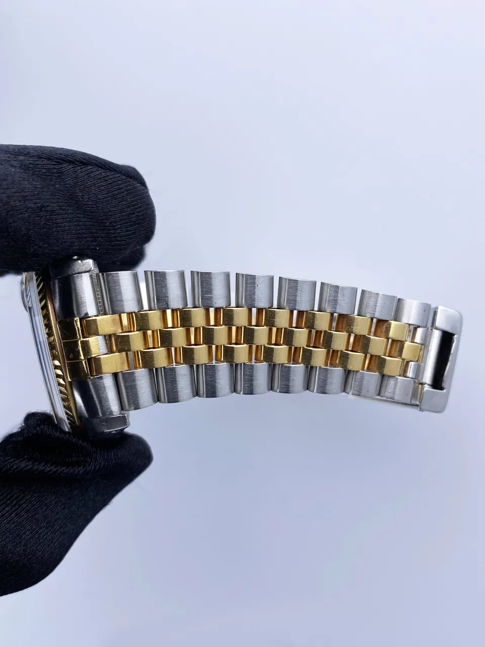 Rolex Datejust Silver Gold - Hình 8