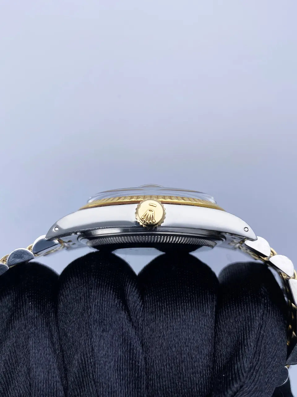 Rolex Datejust Silver Gold - Hình 4
