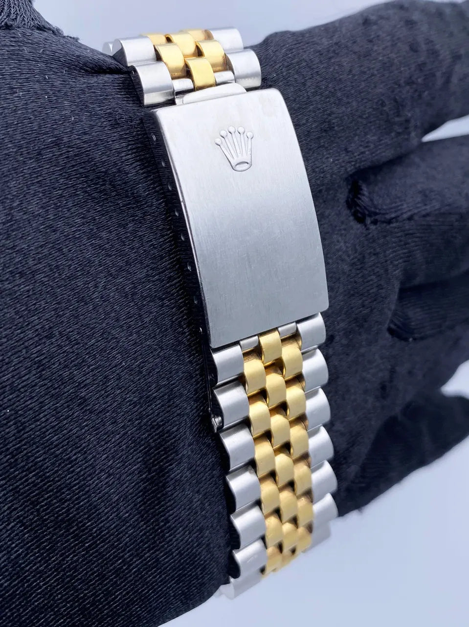 Rolex Datejust Silver Gold - Hình 6