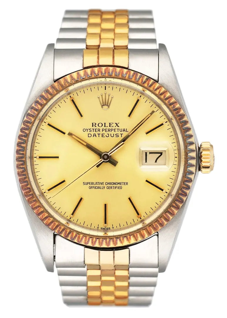Rolex Champagne Dial Two-Tone datejust