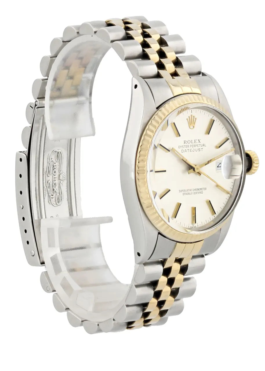 Rolex Two-Tone Silver White Datejust - Hình 7