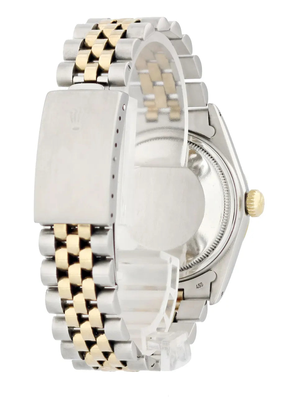 Rolex Two-Tone Silver White Datejust - Hình 8