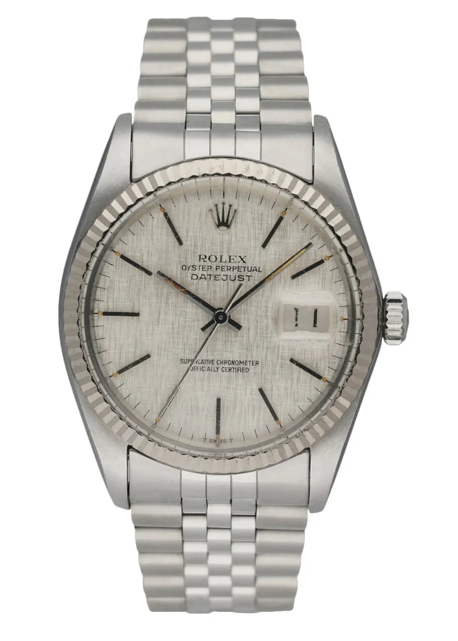 Rolex Linen Dial Steel