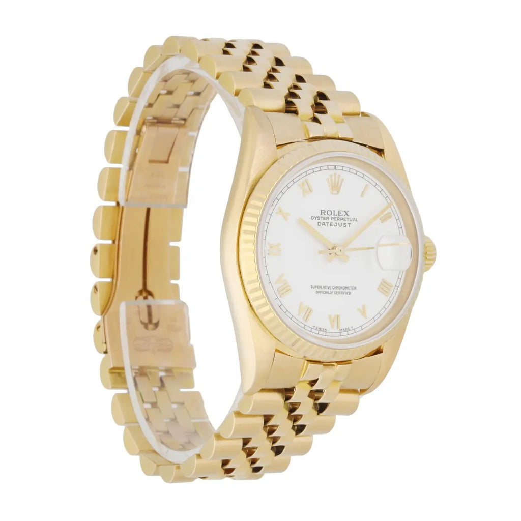 Rolex Gold Jubilee White Roman - Hình 2