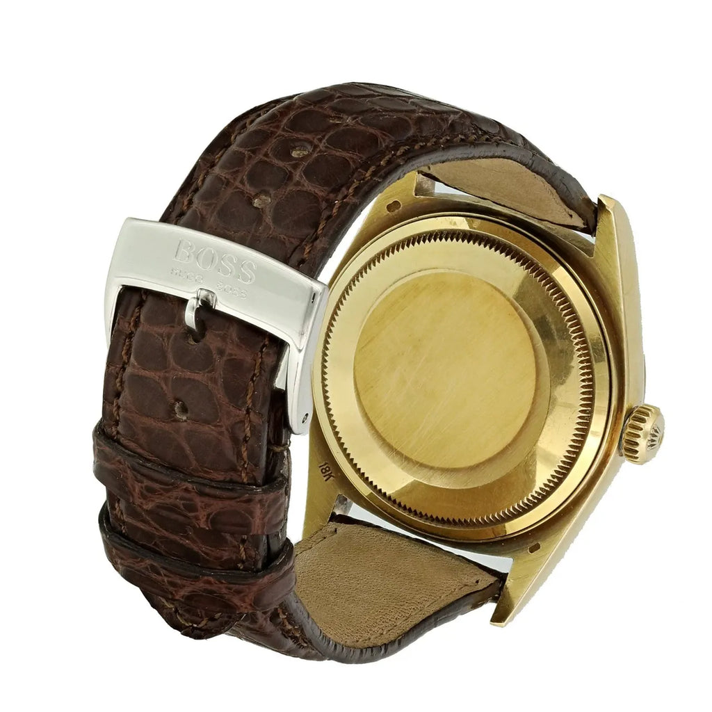 datejust Rolex Gold Tapestry Dial - Hình 2