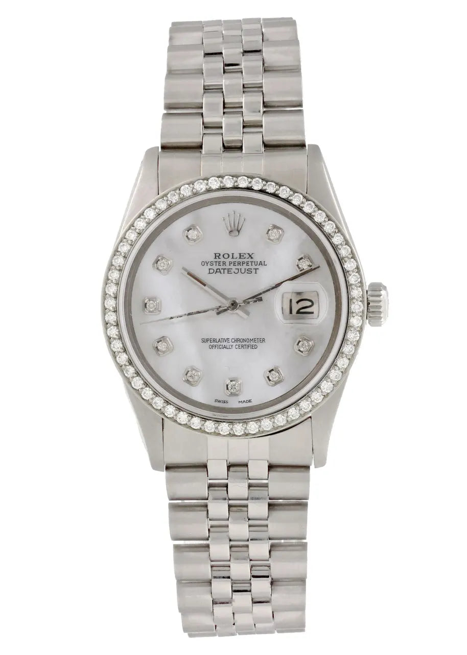 Rolex Diamond Mother of Pearl