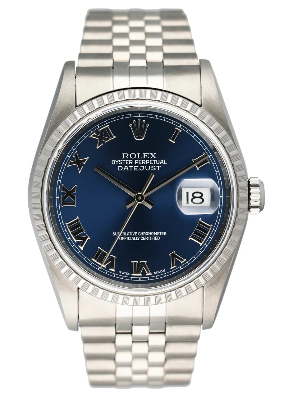 Rolex Datejust Blue Roman