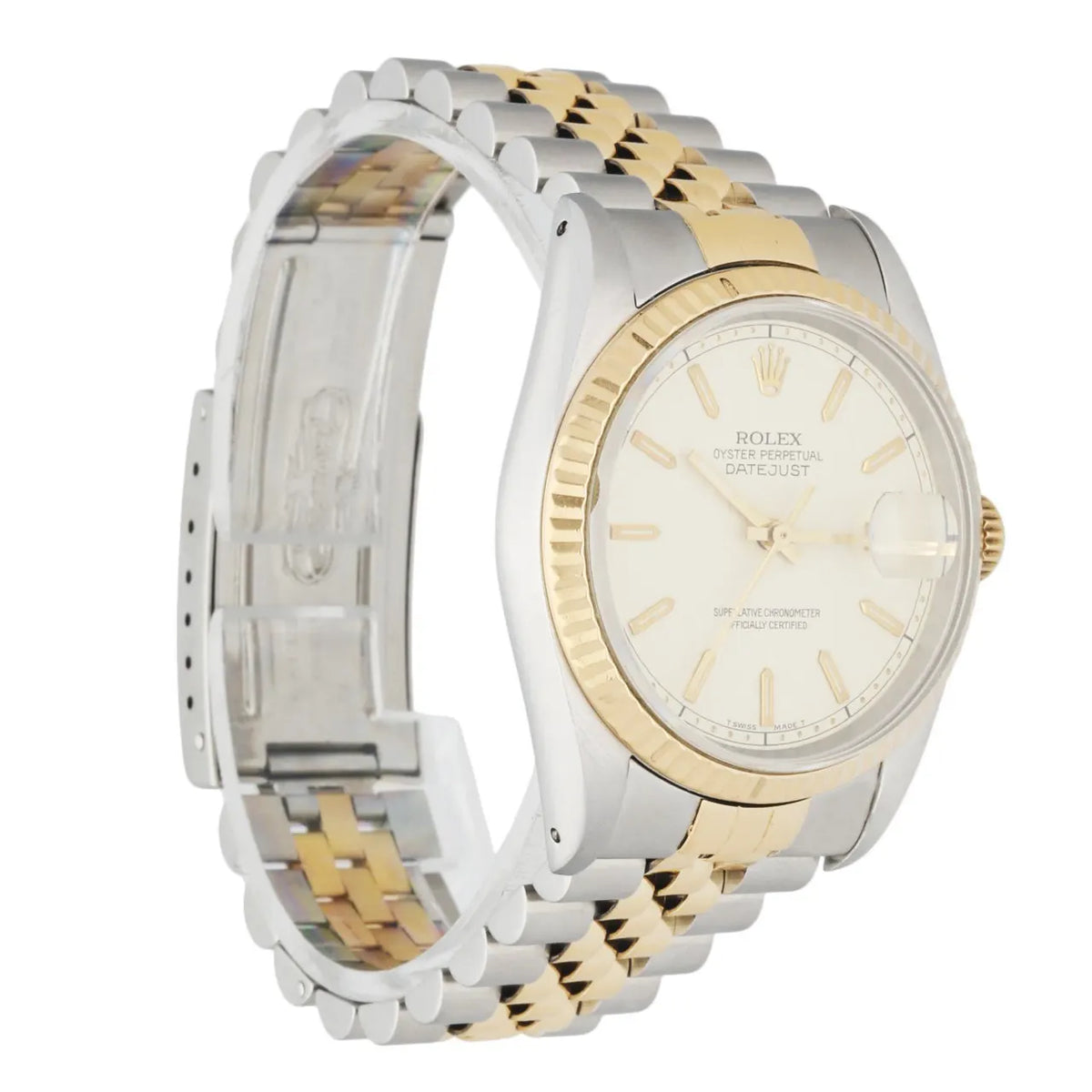 Datejust Silver Wave Dial Two-Tone - Hình 3