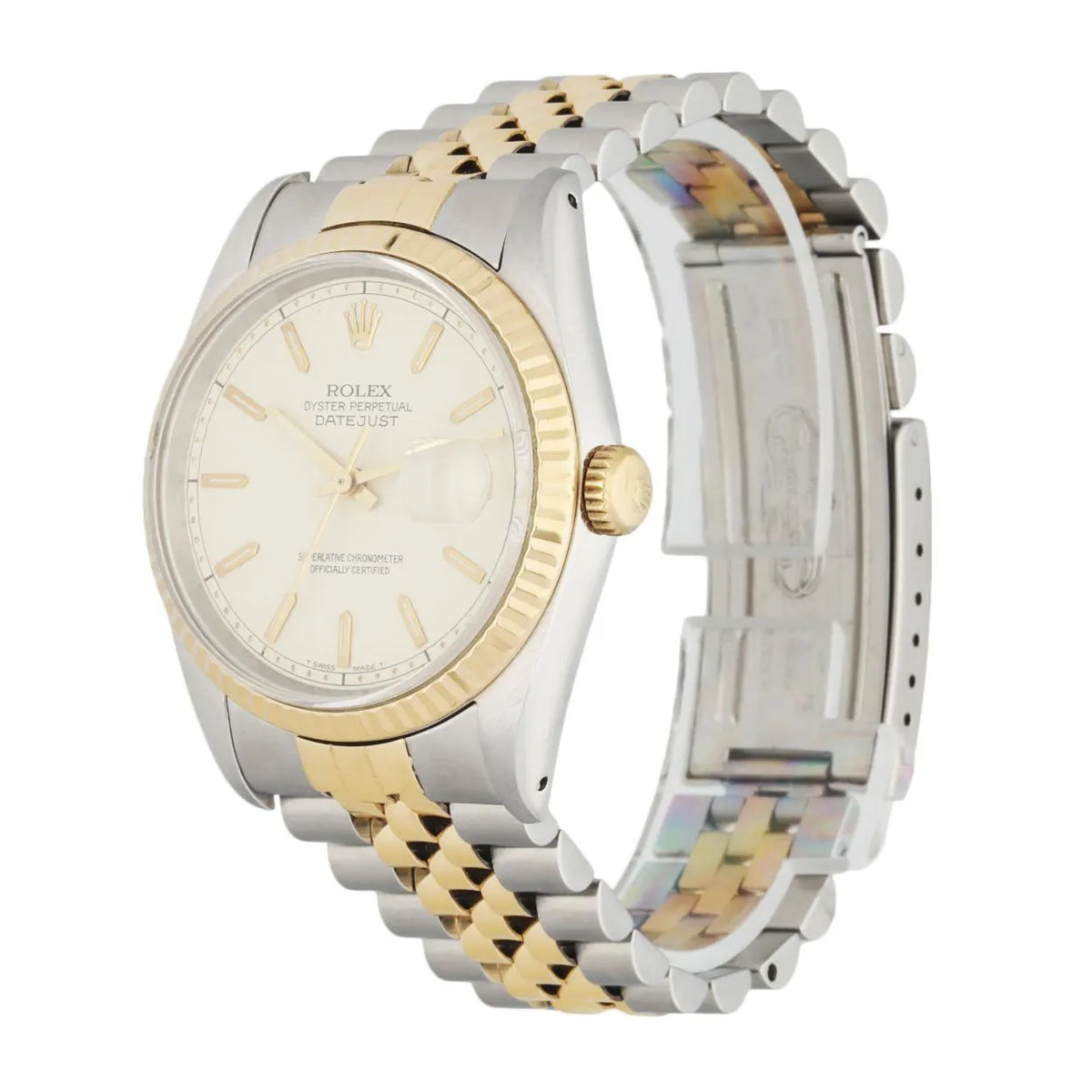 Datejust Silver Wave Dial Two-Tone - Hình 2