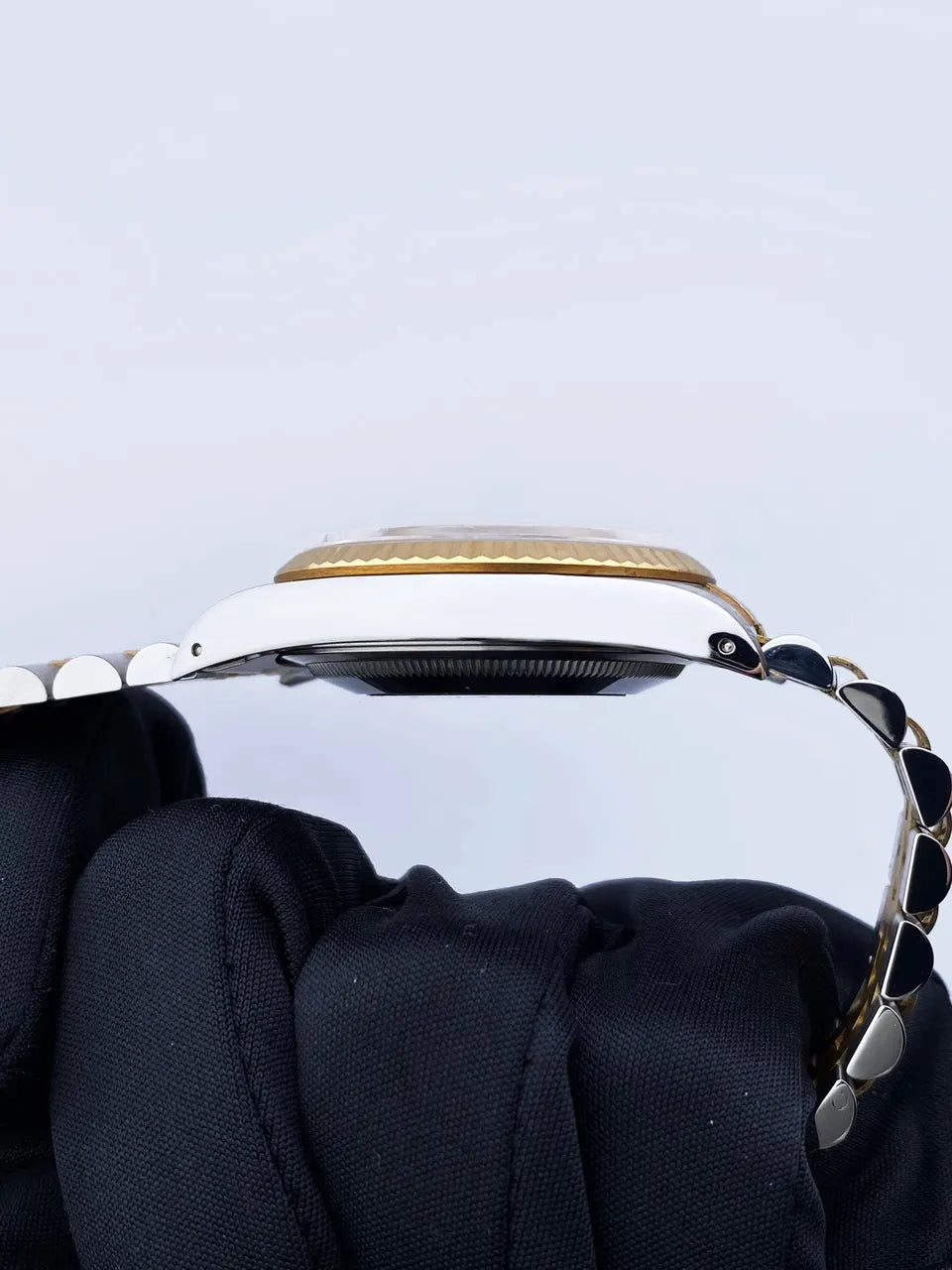 Rolex Silver Arabic Datejust - Hình 5